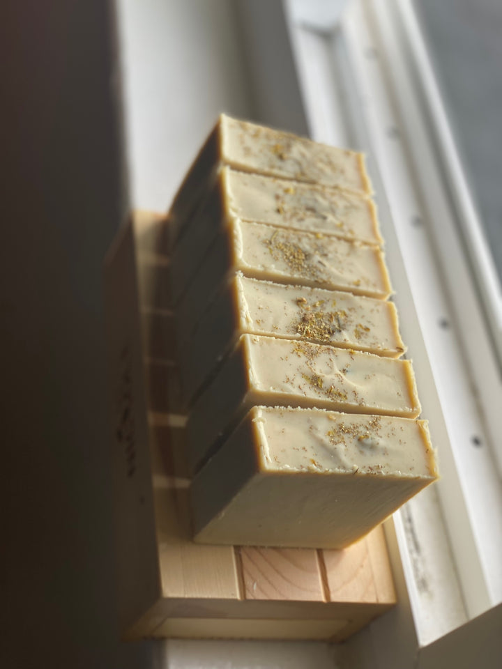 chamomile handmade soap bars