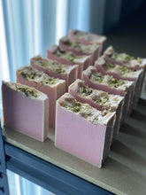 Load image into Gallery viewer, Grapefruit Chamomile Soap with Real Chamomile Flowers
