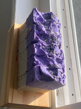 Load image into Gallery viewer, Relaxing Lavender Soap with Real Lavender Buds
